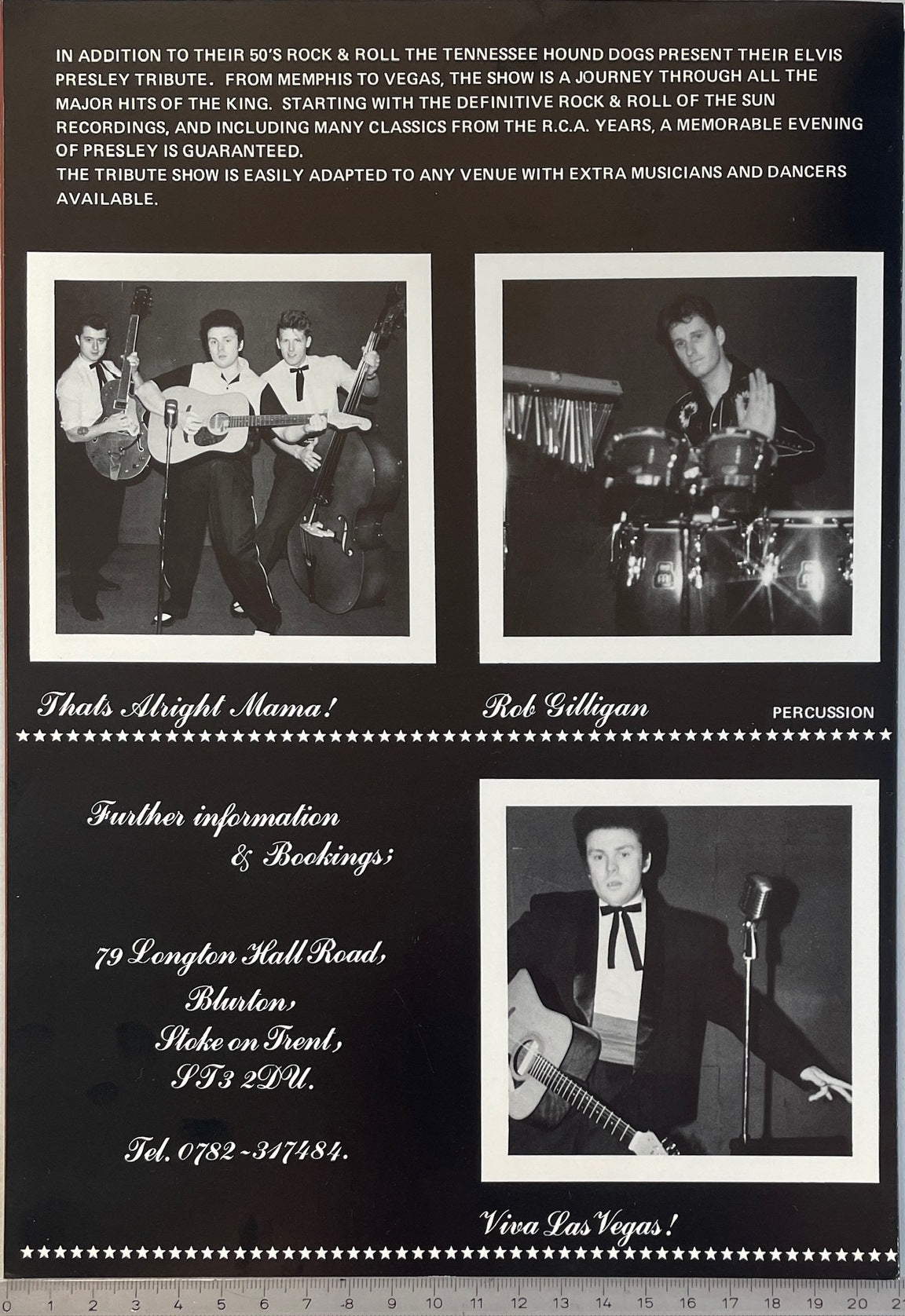 Autogramm-Foto - Tennessee Hound Dogs