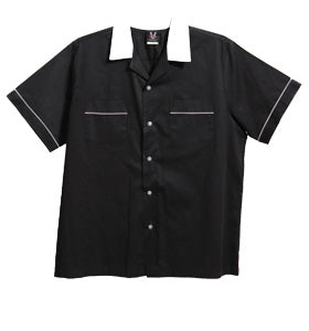 Legend Bowlingshirt - Schwarz