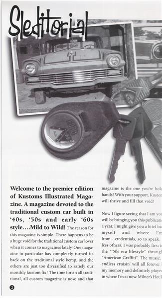 Magazin - Kustoms Illustrated - No. 01