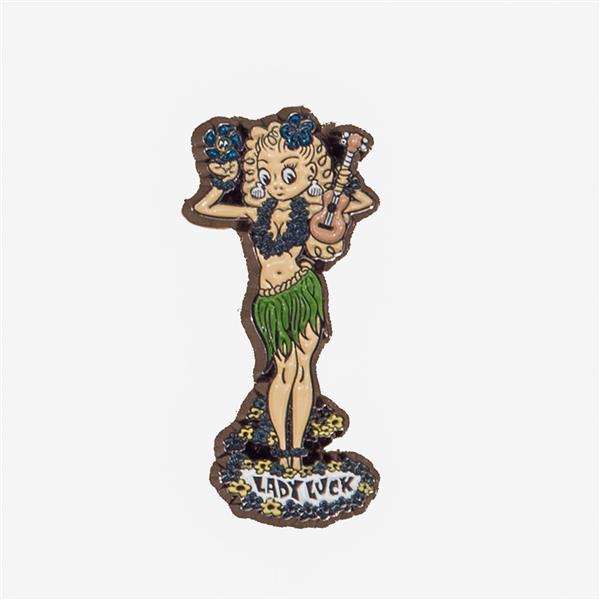 Pin - Lady Luck Hula
