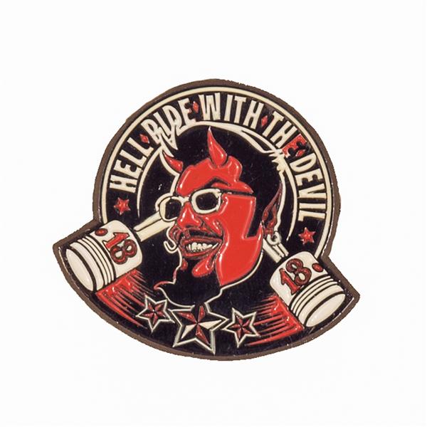 Pin - David Vicente - Hell Ride With the Devil