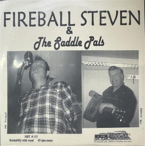 Single - Fireball Stevens & The Saddle Pals - Annie, Hot Rod Daddy Ride
