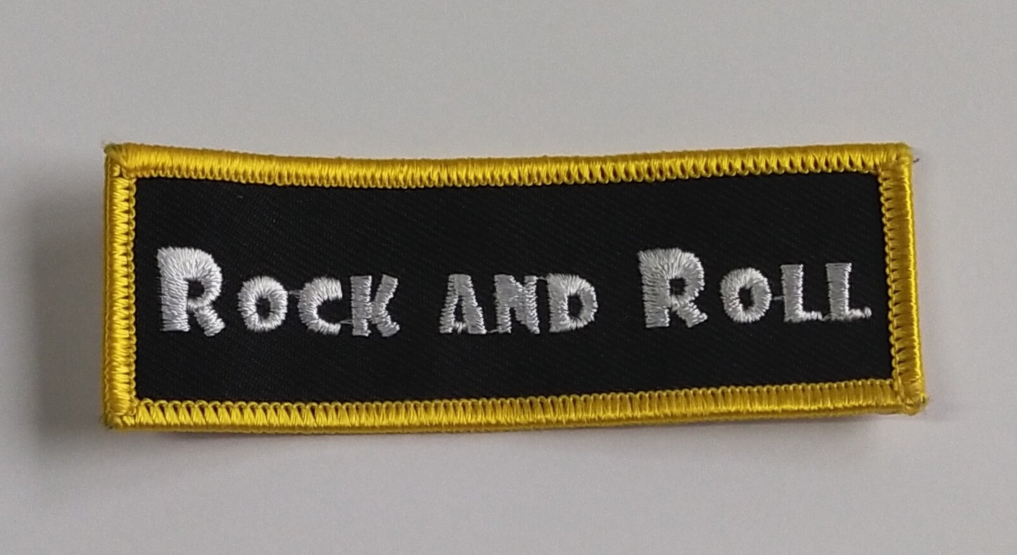 Aufnäher - Rock And Roll