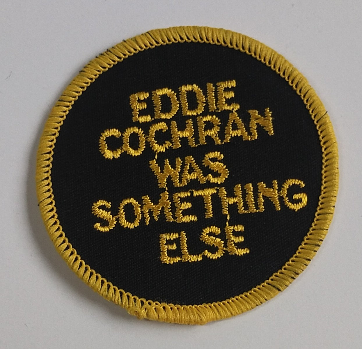 Aufnäher - Eddie Cochran was something else
