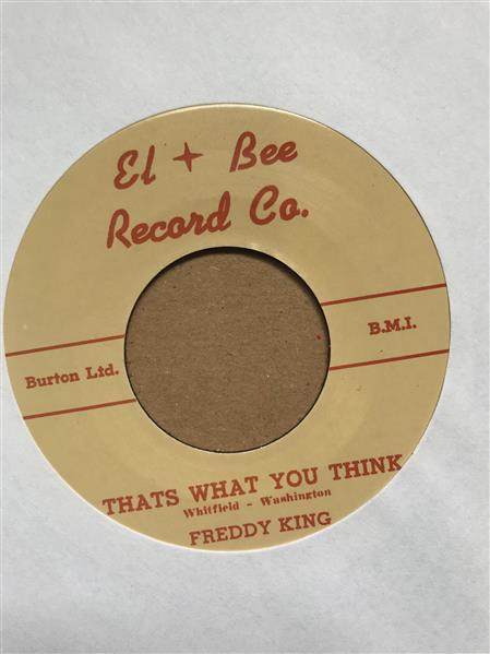 Single - Freddy King - That's What You Think / Country Boy