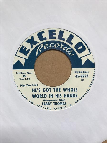 Single - Tabby Thomas - Popeye Train / Got The Whole World In His Hands