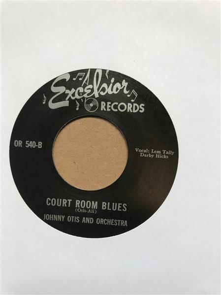 Single - VA - Four Bluebirds - My Baby Done Told Me / Johnny Otis - Court Room Blues