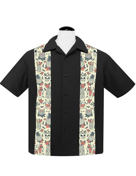 Steady-Shirt - Tiki Skull Cocktail