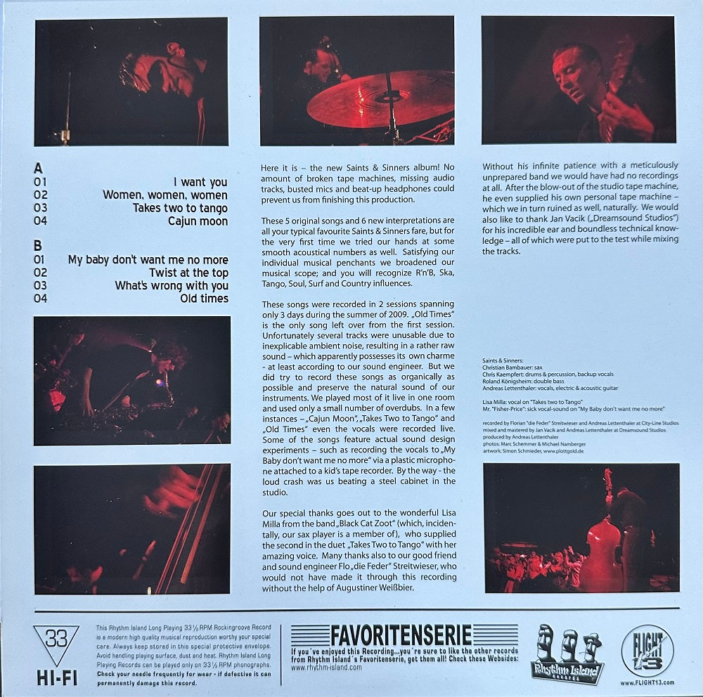 10inch - Saints & Sinners - Soul Stew *Favoritenserie*