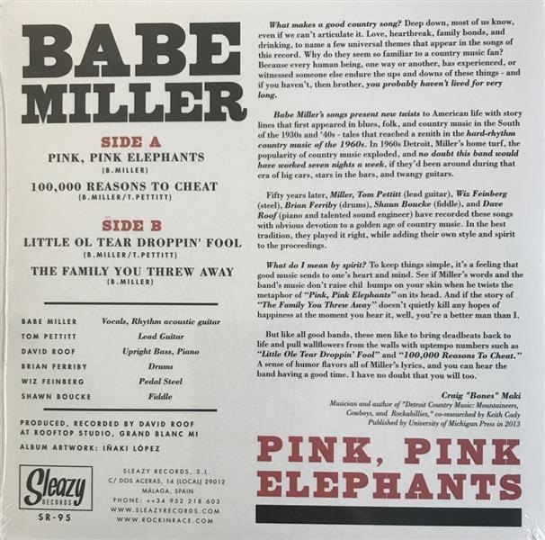 Single - Babe Miller - Pink, Pink Elephants