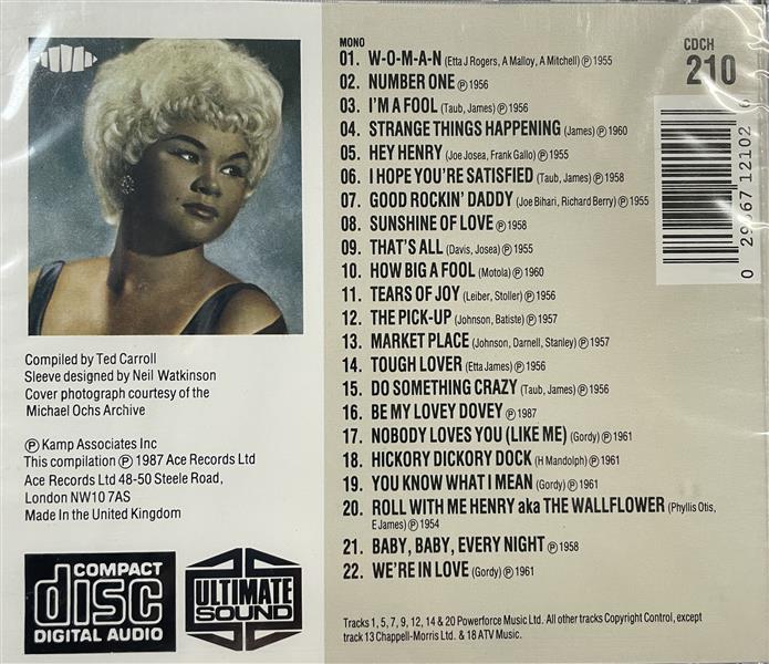 CD - Etta James - R And B Dynamite
