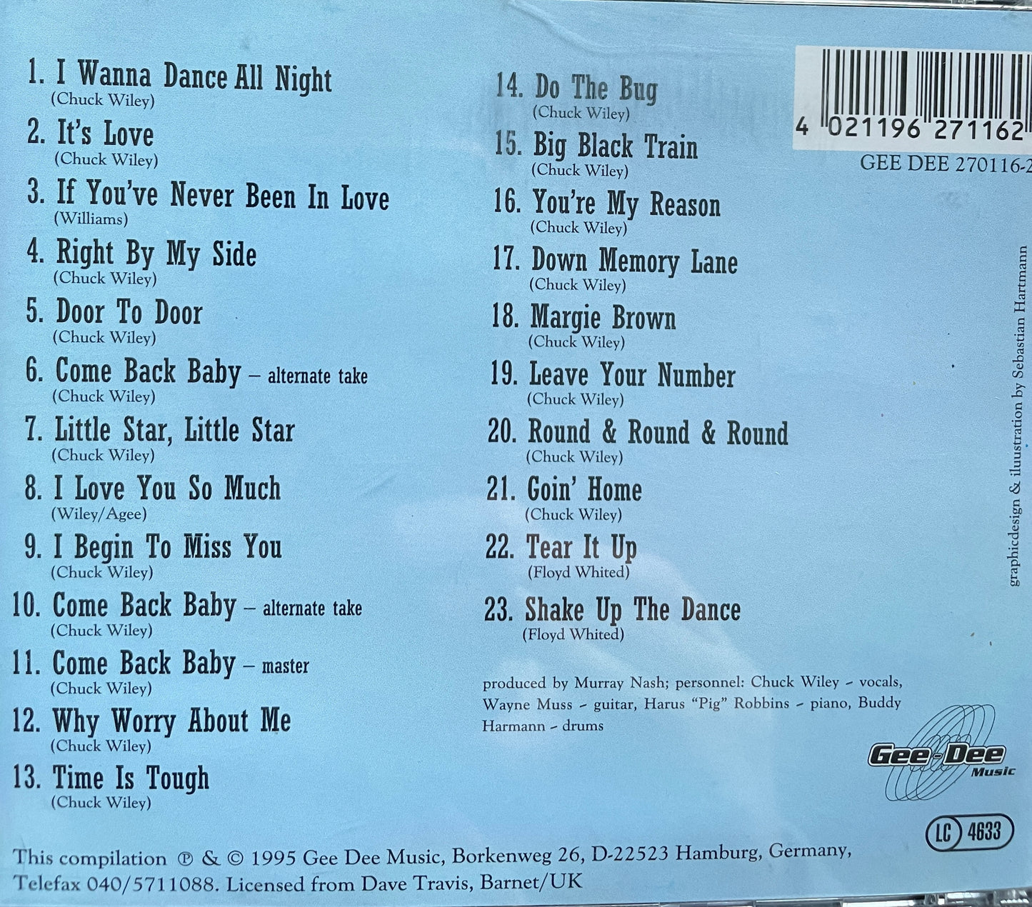 CD - Chuck Wiley - Tear It Up