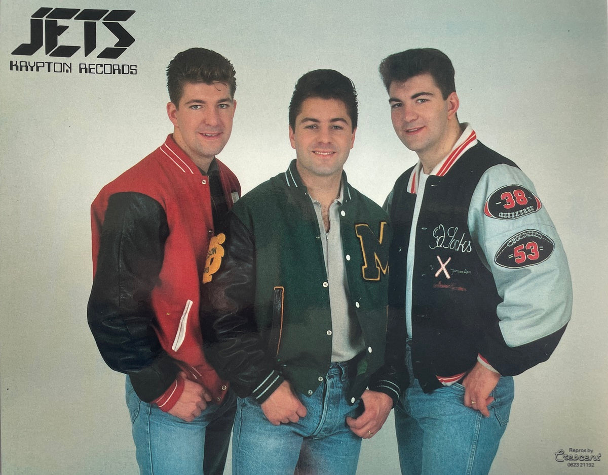 Autogramm-Foto - Jets - Baseballjacken