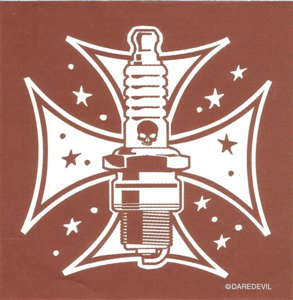 Aufkleber - Iron Cross Spark