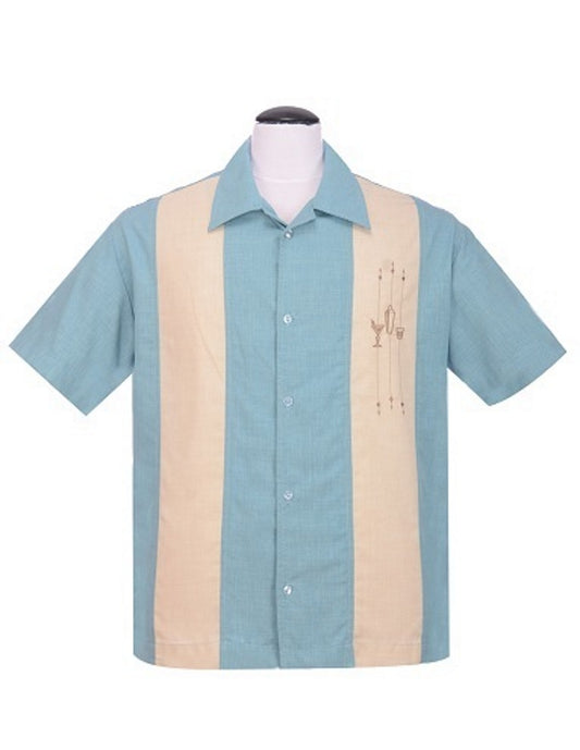 Steady-Shirt - The Shake Down Button Up, Blue