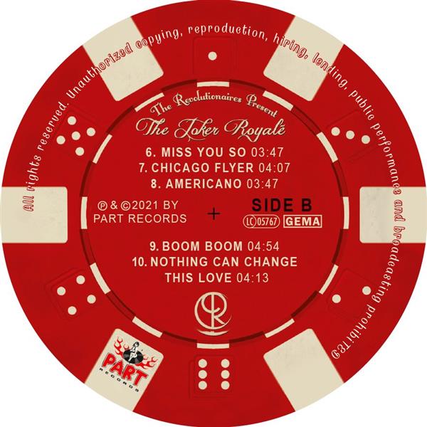 LP - Revolutionaires - The Joker Royale