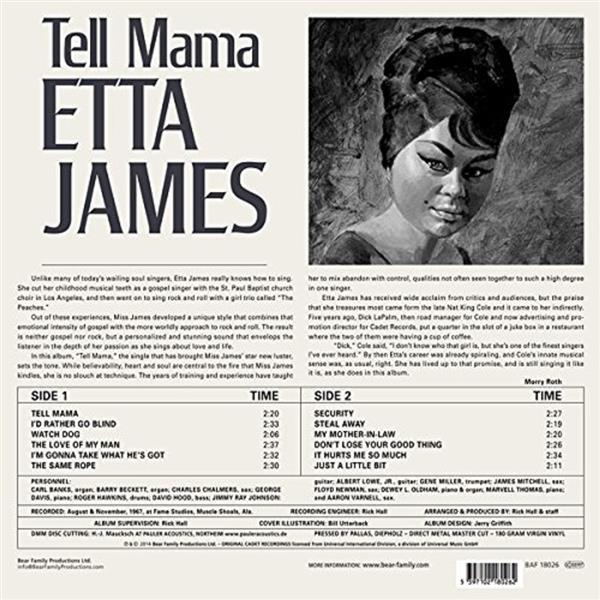 LP - Etta James - Tell Mama