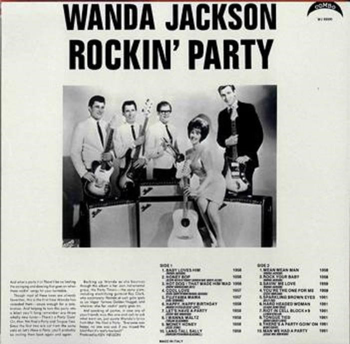 LP - Wanda Jackson - Rockin' Party