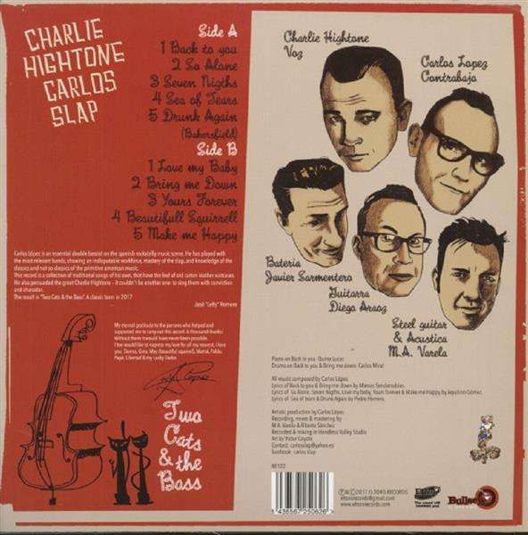LP - Charlie Hightone & Carlos Slap - Two Cats & The Bass