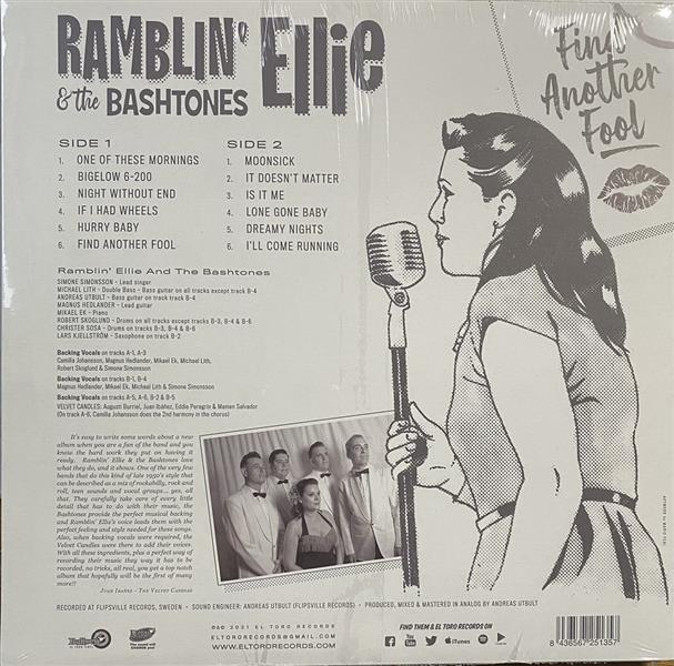LP - Ramblin' Ellie & the Bashtones - Find Another Fool