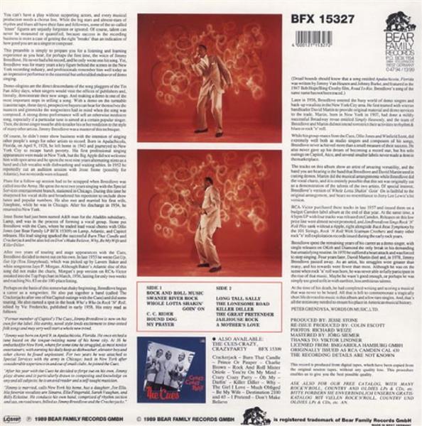 LP - Jimmy Breedlove - Sings Rock'n'Roll Hits