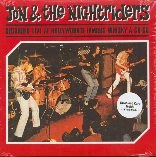LP - Jon & The Nightriders - Recorded Live At Hollywood's Famous Whisky A Go-Go