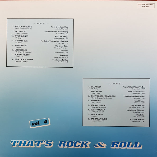 LP - VA - That's Rock'n'Roll Vol. 4
