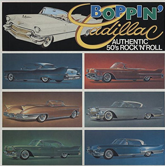 LP - VA - Boppin Cadillac, Authentic 50's Rock'n'Roll