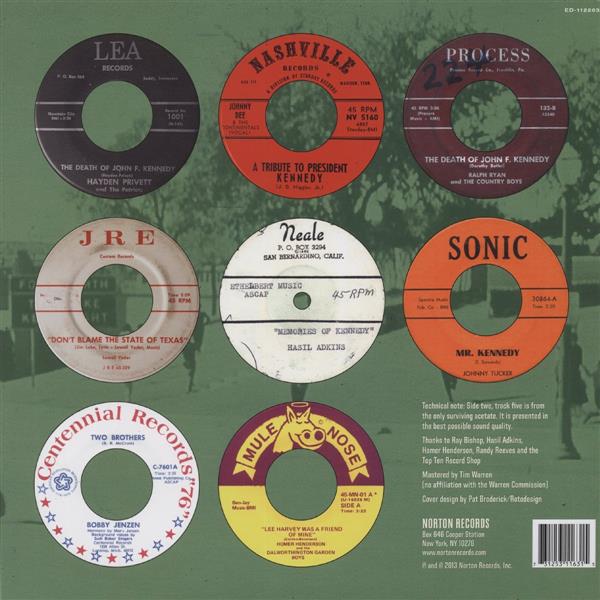 LP - VA - Tragic Songs From The Grassy Knoll
