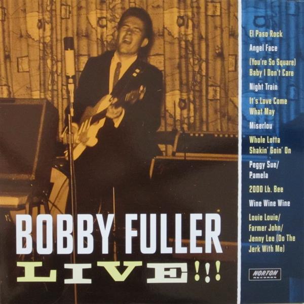 LP - Bobby Fuller - Bobby Fuller Live!!! (Texas Era)