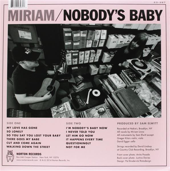 LP - Miriam - Nobody's Baby