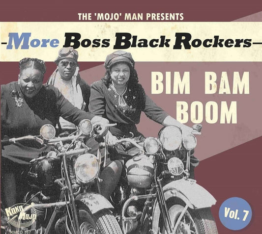 LP - VA - More Boss Black Rockers - Bim Bam Boom Vol. 7 - incl. free CD