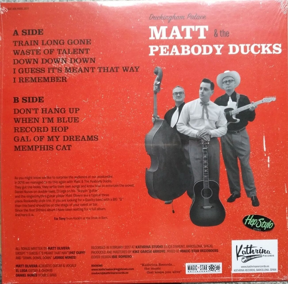 10inch - Matt & the Peabody Ducks - Duckingham Palace