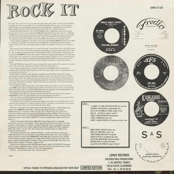 LP - VA - Rock It Vol. 3