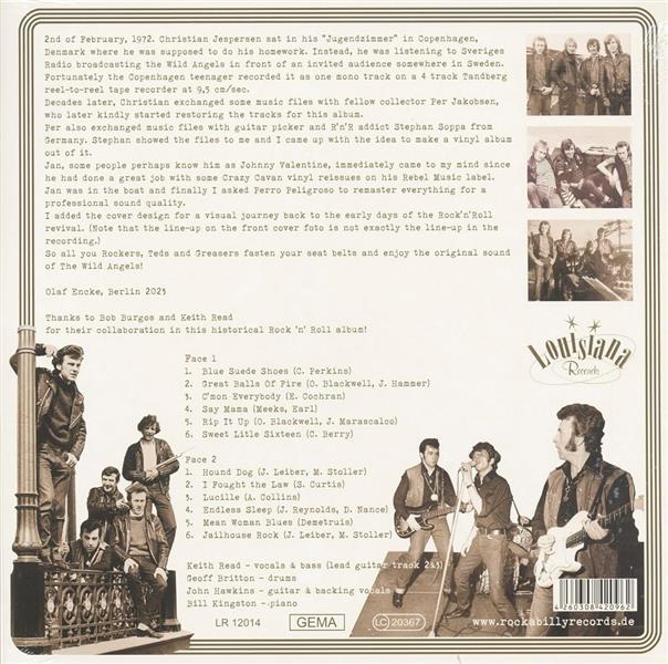 LP - Wild Angels - Radio Broadcast 1972