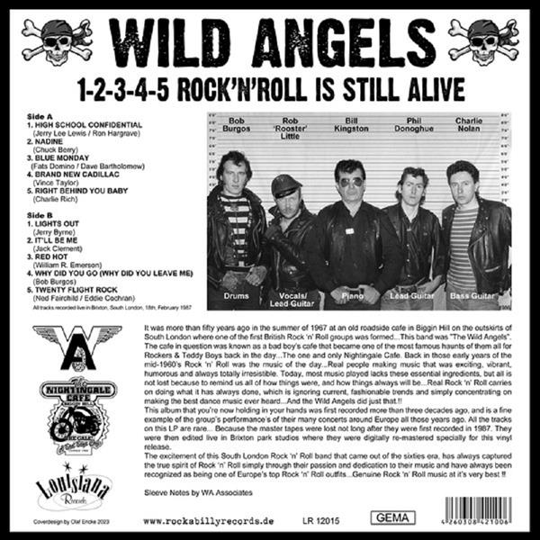 LP - Wild Angels - 1-2-3-4-5 Rock'n'Roll Is Still Alive - Live in Brixton