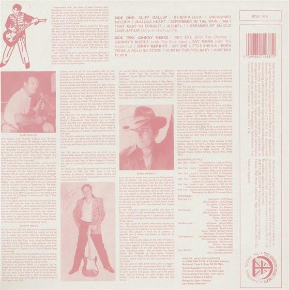 LP - Gene Vincent - The Legendary Guitarists Of