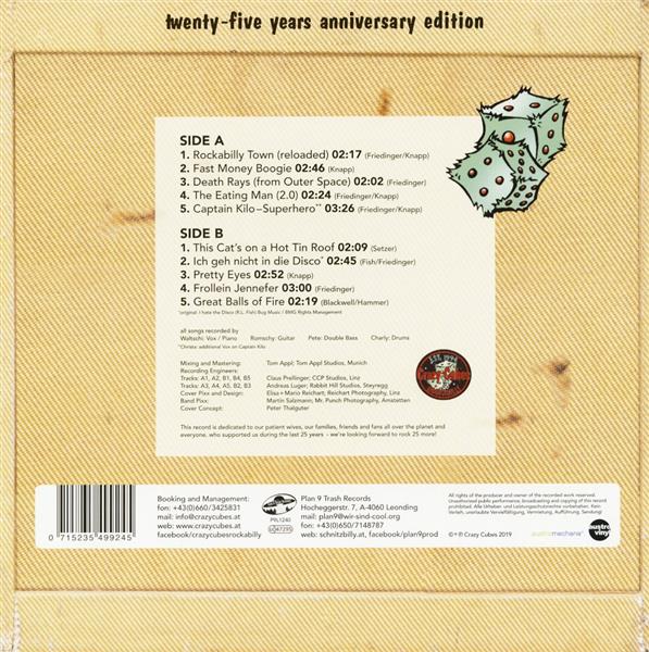 LP - Crazy Cubes - Rockabilly 25 Years