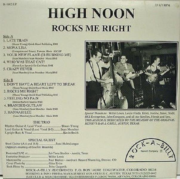 10inch - High Noon - Rocks Me Right