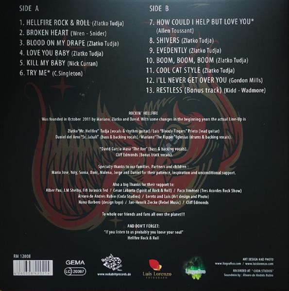 LP - Rockin' Hellfire - Follow Us To The Fiery Depths Of Hell