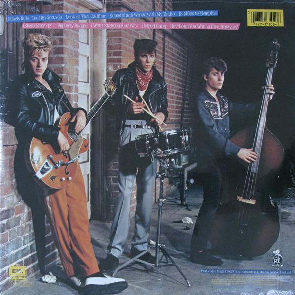 LP - Stray Cats - Rant N' Rave - Cut Out -