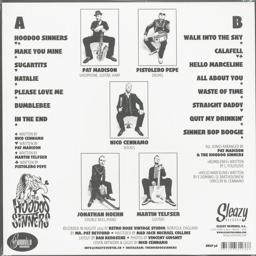 LP - Hoodoo Sinners - self titled