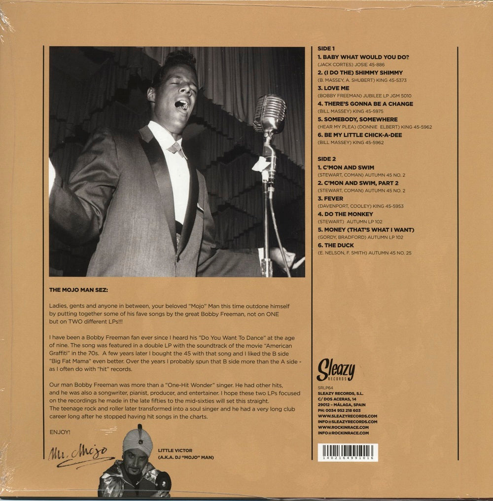 LP - Bobby Freeman - The Fabulous Bobby Freeman Vol. 2