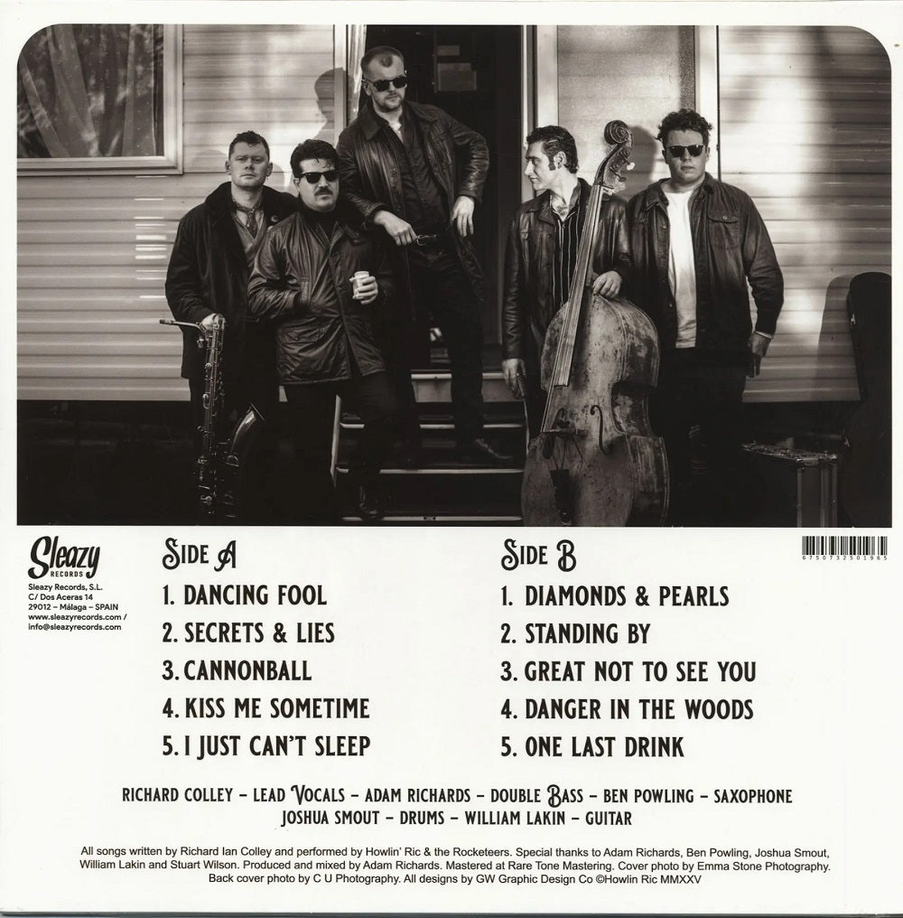 LP - Howlin' Ric and the Rocketeers - High Risk Low Reward