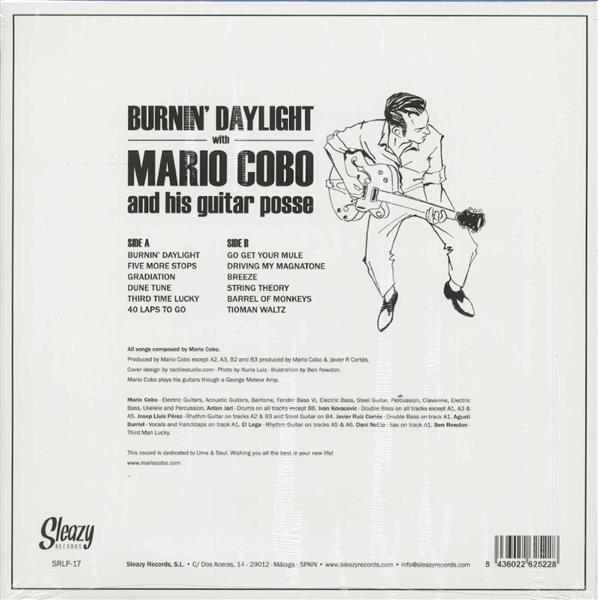 LP - Mario Cobo And His Guitar Posse - Burnin' Daylight