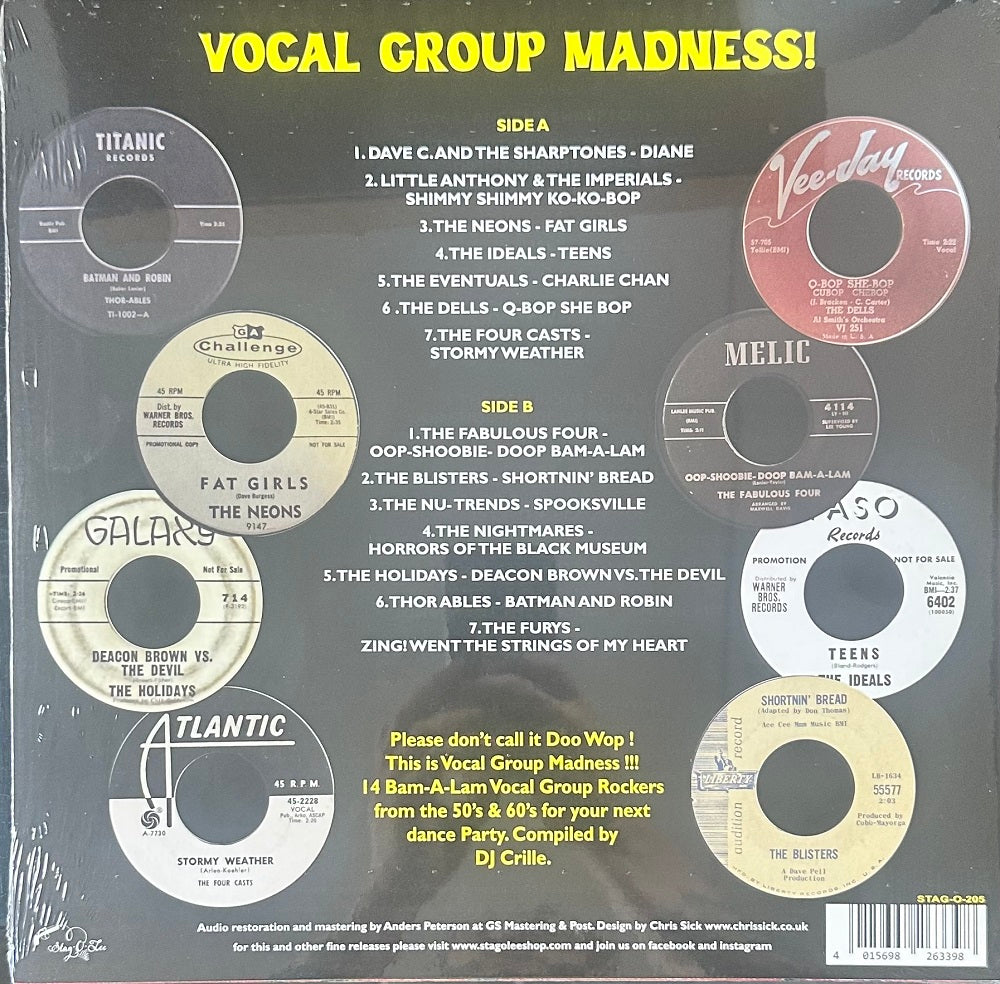 LP - VA - Vocal Group Madness