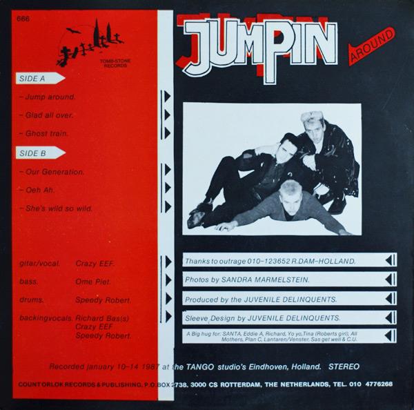 LP - Juvenile Delinquents - Jumpin' Around