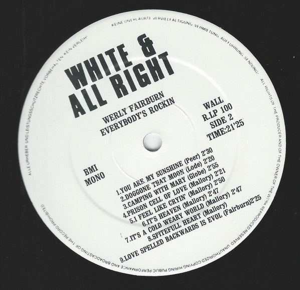 LP - Werly Fairburn - Everybody's Rockin