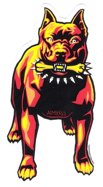 Marco Almera Aufkleber - Pitbull