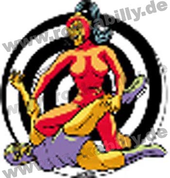 Marco Almera Aufkleber - She Wrestler